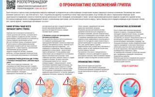 Симптомы гриппа у ребенка, лечение и профилактика осложнений