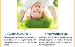 Синдром дефицита внимания и гиперактивности у детей