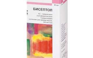 Можно ли давать детям Бисептол?