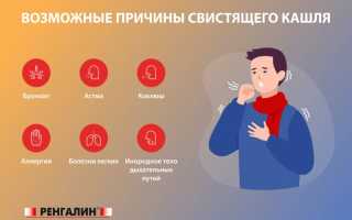 Почему появляется свистящий кашель у ребенка?